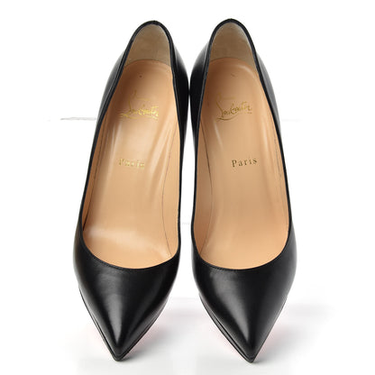 Christian Louboutin Shiny Nappa Pigalle Plato 100 Pumps 39.5 Black 5 of 10