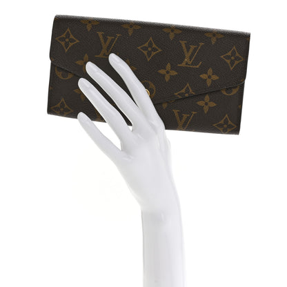 Louis Vuitton Monogram Sarah Wallet NM Rose Ballerine 2 of 9