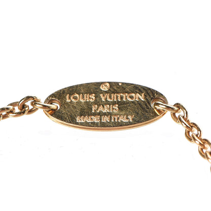 Louis Vuitton Brass Flower Full Bracelet Gold 5 of 5