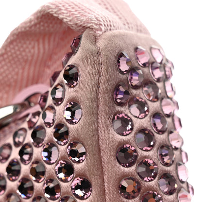 Prada Satin Crystal Mini Re-Edition 2000 Bag Alabastro 12 of 14