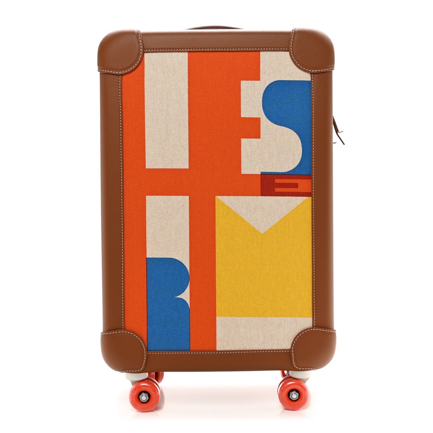 Canvas Taurillon Regate RMS Rolling Trolley Luggage Multicolor