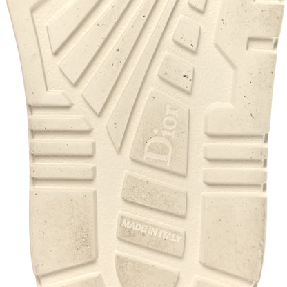 Christian Dior Canvas Toile de Jouy Embroidered Dway 10mm Slide Sandals 38.5 Off White Raspberry 6 of 9