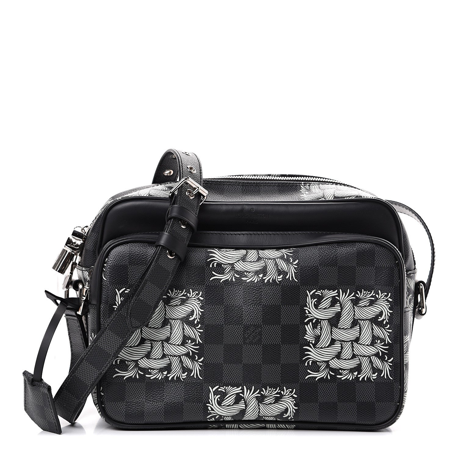 Louis Vuitton Damier Graphite Rope Nil PM White 1 of 10