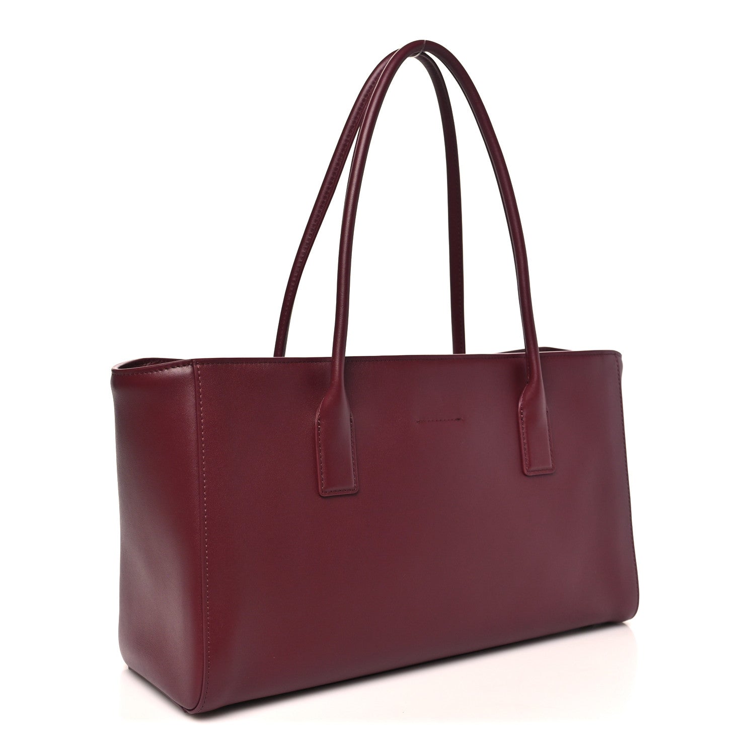 Chanel Calfskin Archetype Small Shopping Tote Dark Burgundy 2 of 10