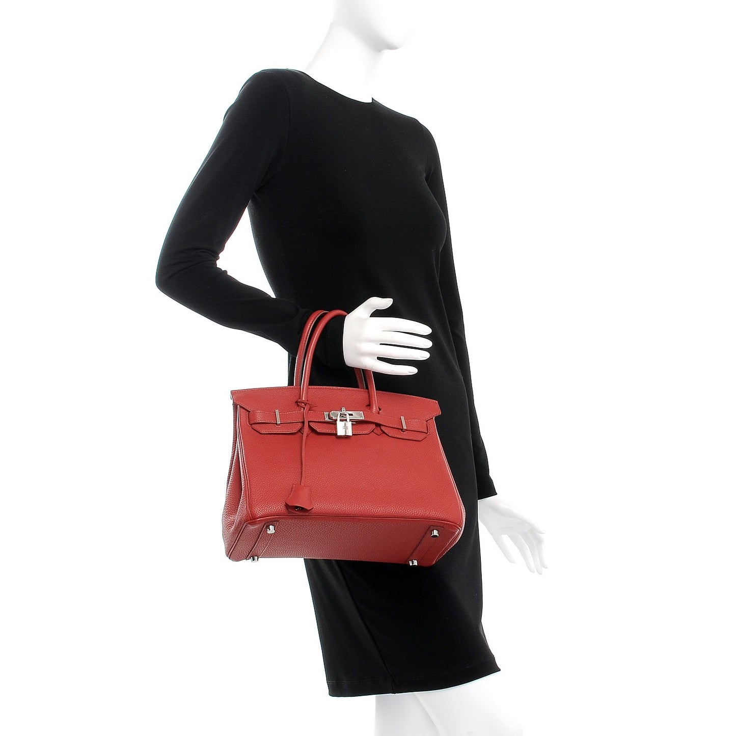 Togo Birkin 30 Rouge Garance