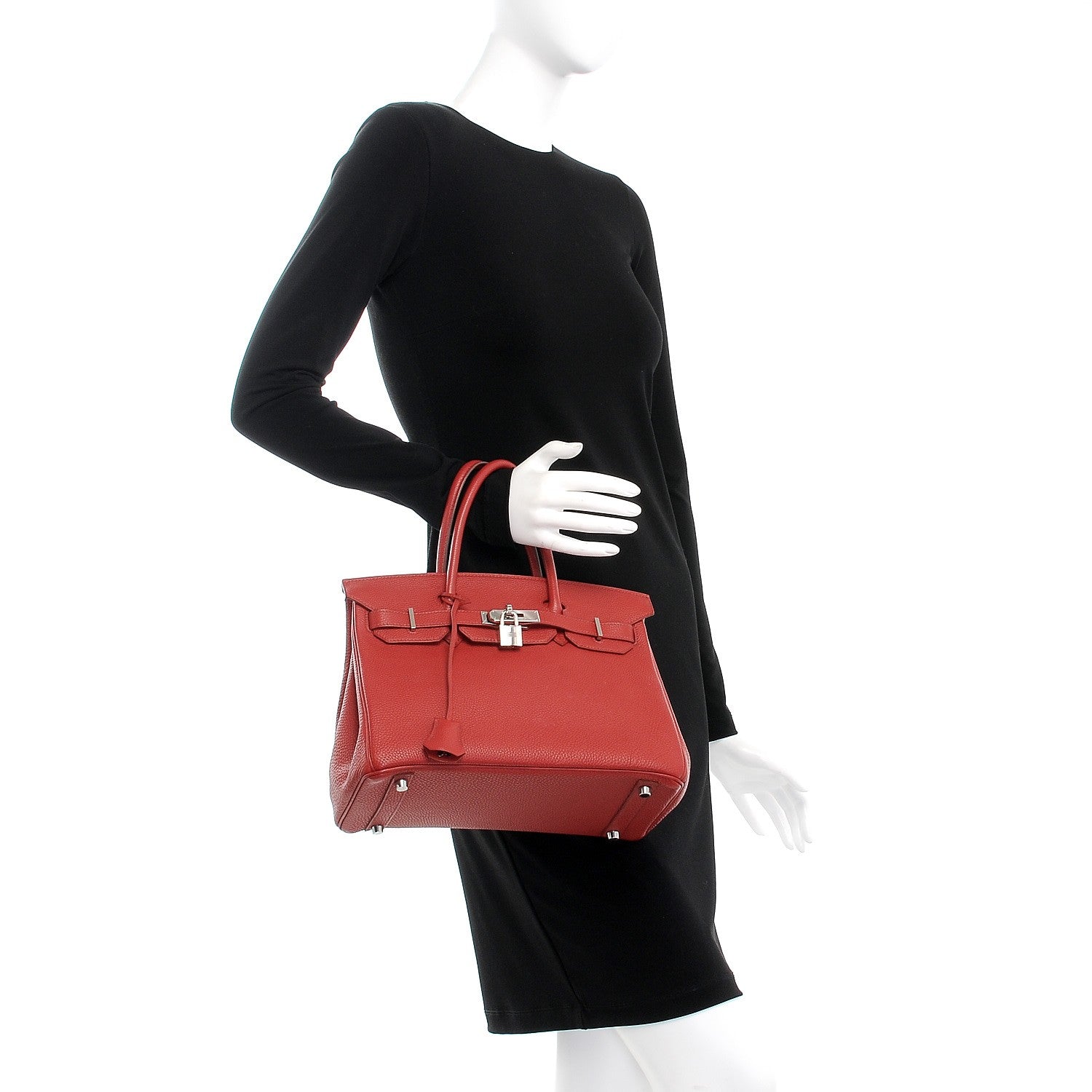 Hermes Togo Birkin 30 Rouge Garance 2 of 39