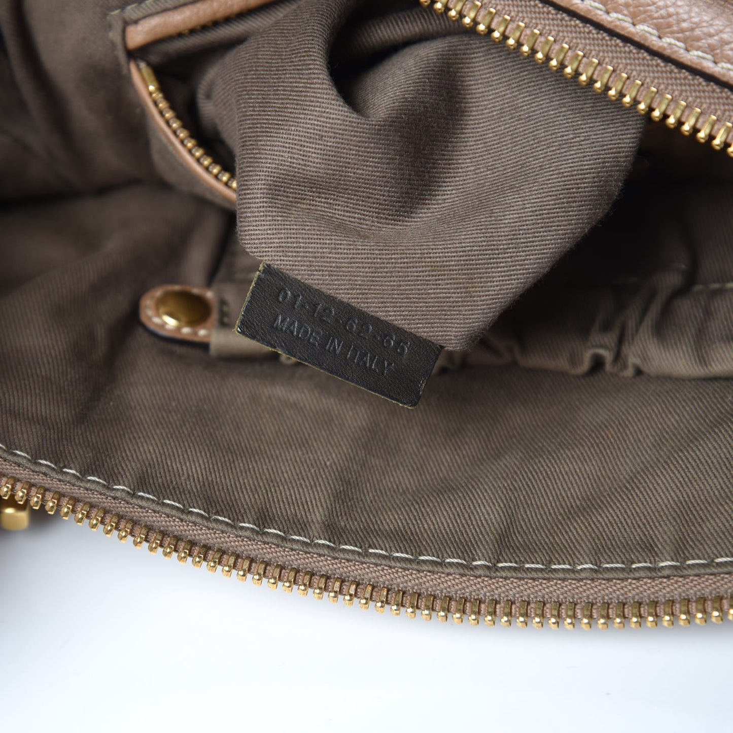 Calfskin Medium Marcie Satchel Nut