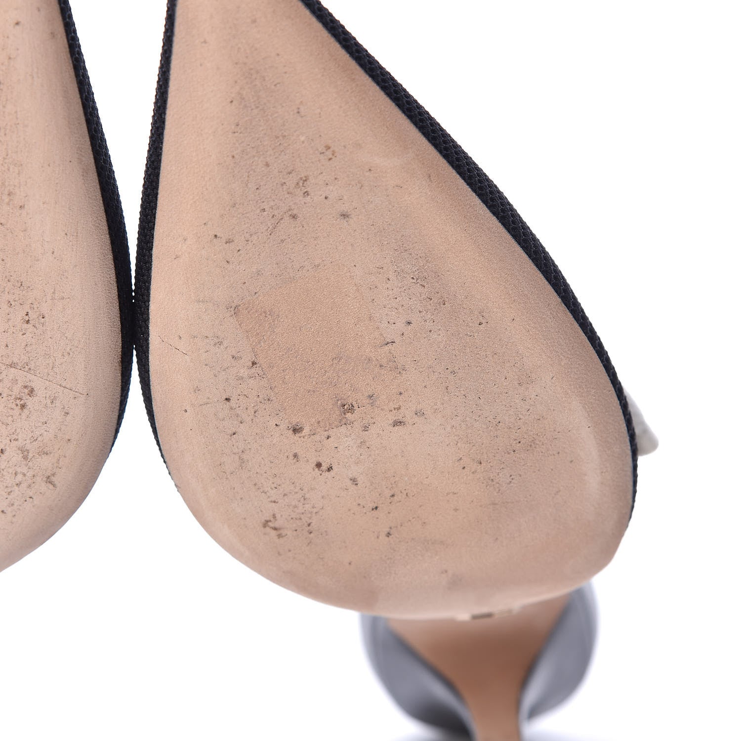 Christian Dior Technical Canvas Ribbon J'Adior Slingback 100mm Pumps 39.5 Black 12 of 15