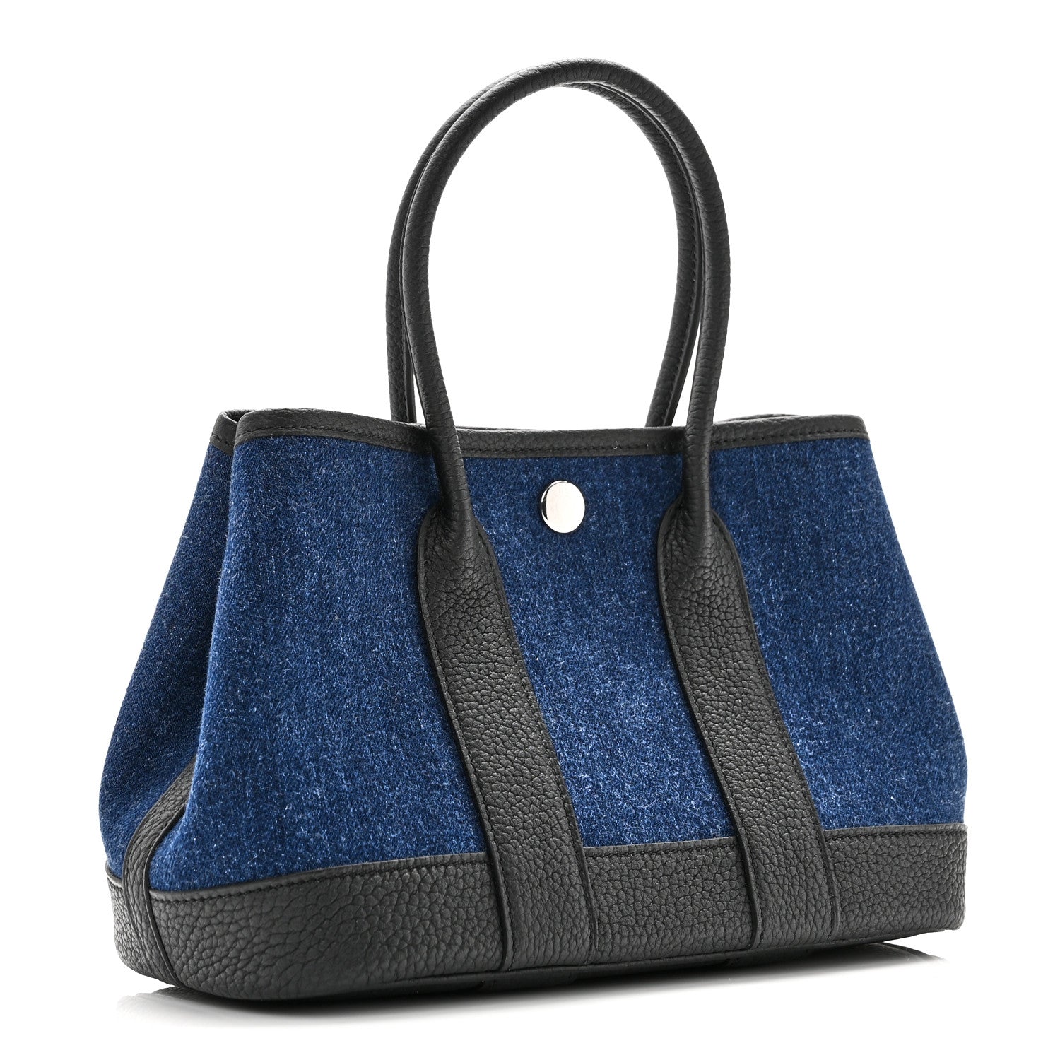 Hermes Denim Toile Negonda Neo Garden 23 Black 1807513 – FASHIONPHILE