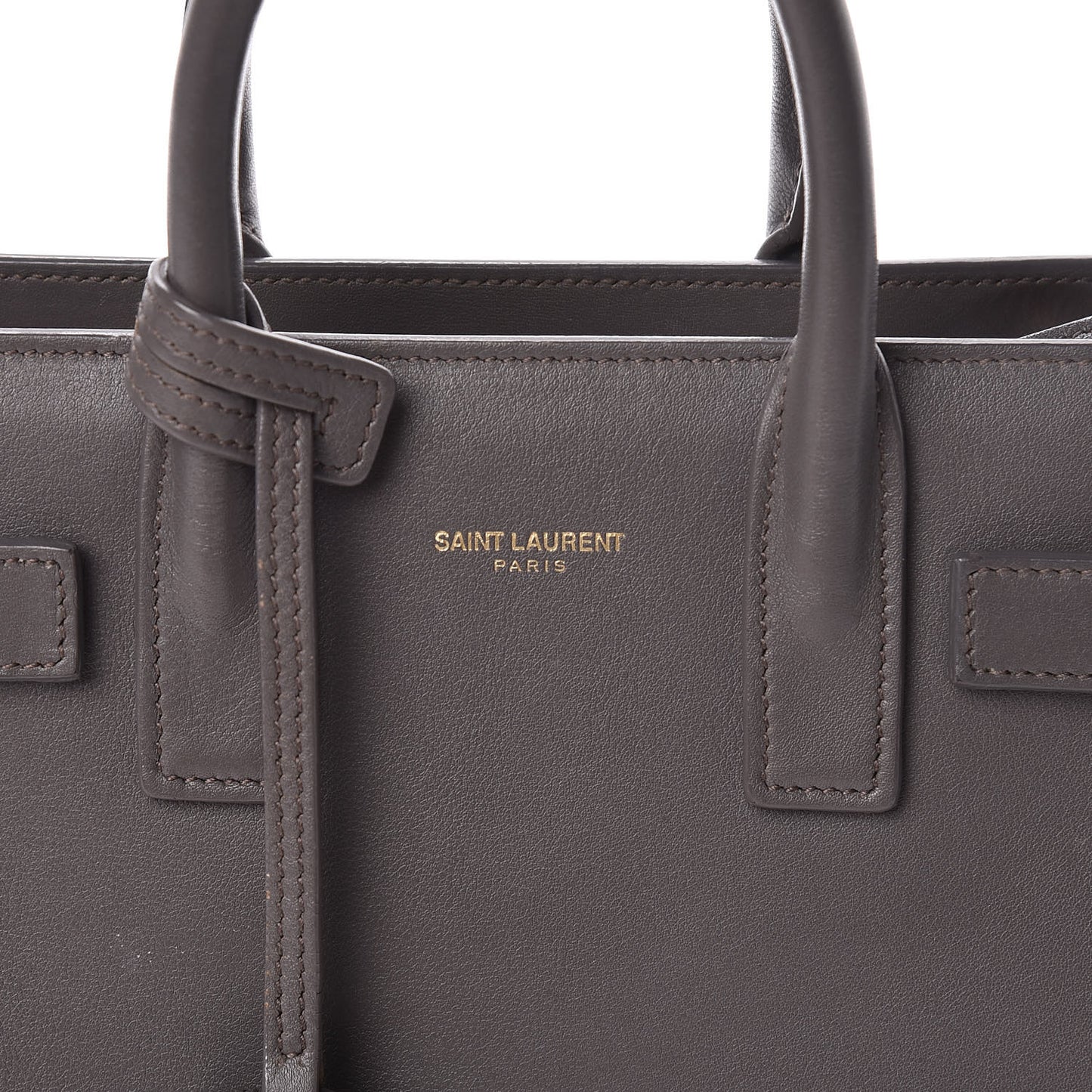 Calfskin Nano Sac De Jour Fog
