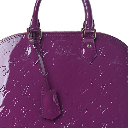 Louis Vuitton Vernis Alma MM Amethyste 7 of 9