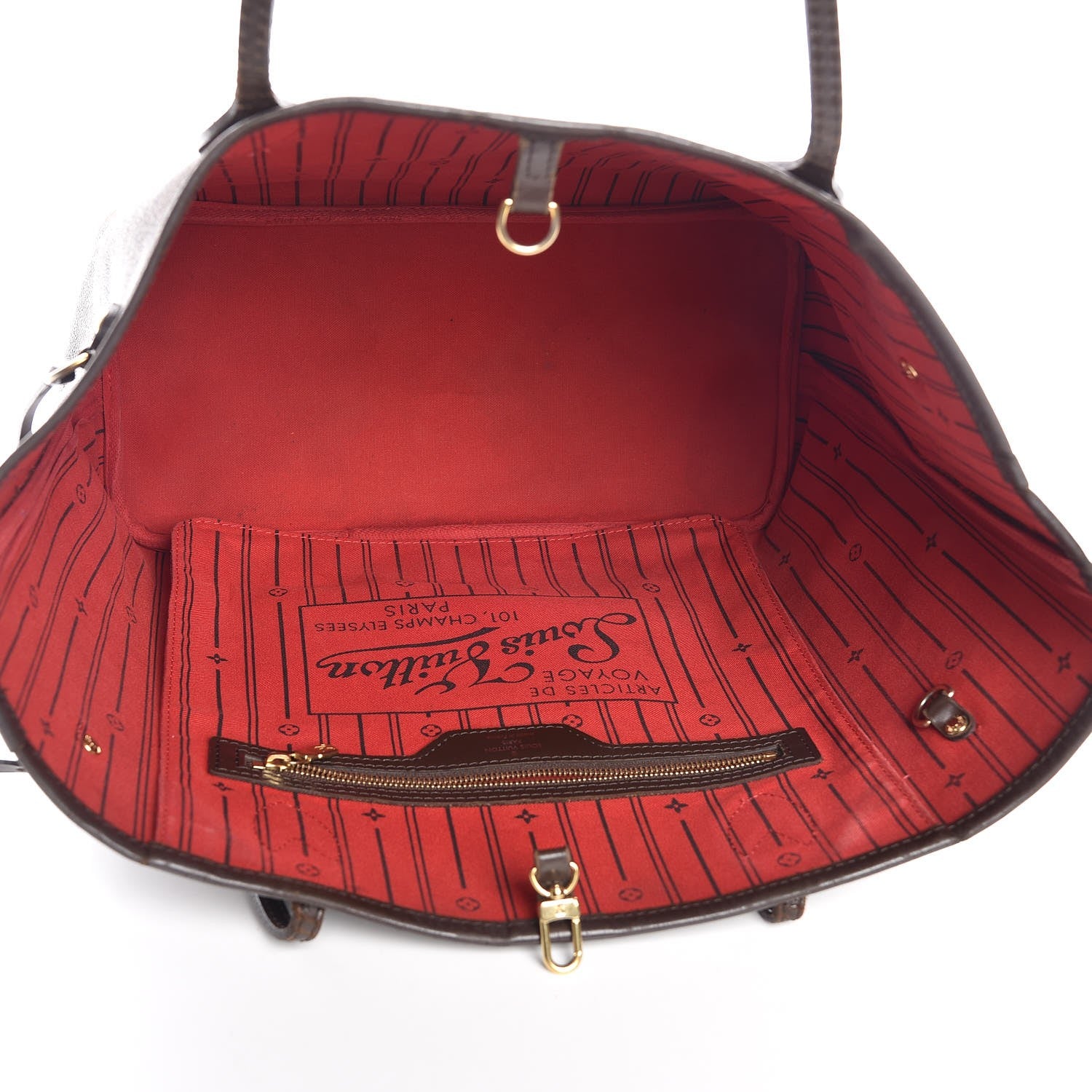 Louis Vuitton Damier Ebene Neverfull MM 5 of 21