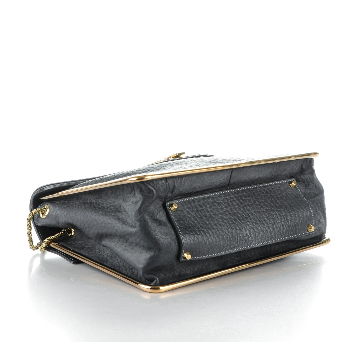 Grained Calfskin Medium Sally Flap Bag