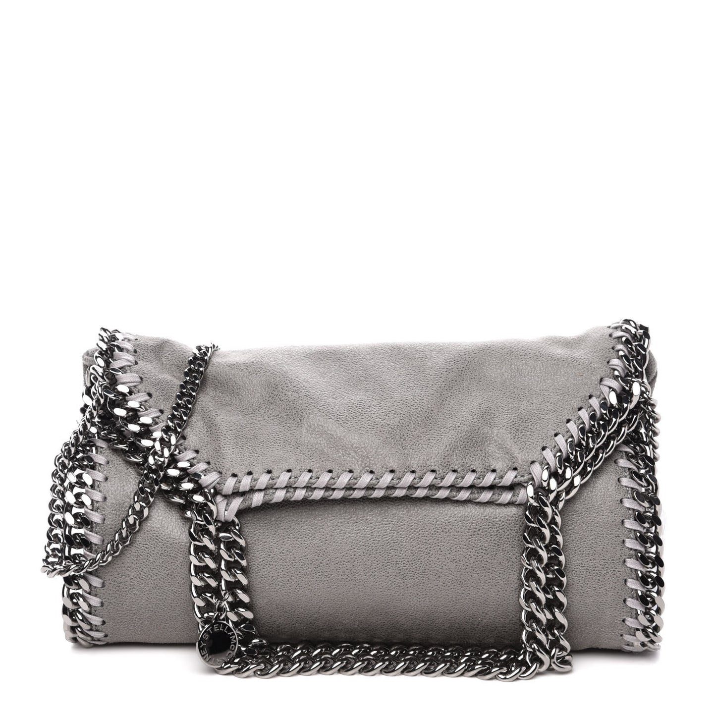 Shaggy Deer Mini Falabella Tote Light Grey