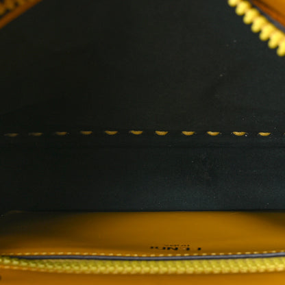 Fendi Cuoio Romano Vitello Cover Sellerissima Monochrome Mini Peekaboo I SEE U Satchel Sunflower 5 of 12