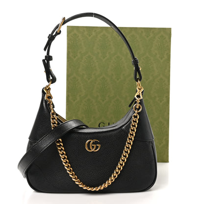 Gucci Goatskin Small Aphrodite Shoulder Bag Black 12 of 12