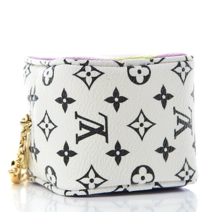 Louis Vuitton Monogram Giant Cube Coin Purse Pink 4 of 7