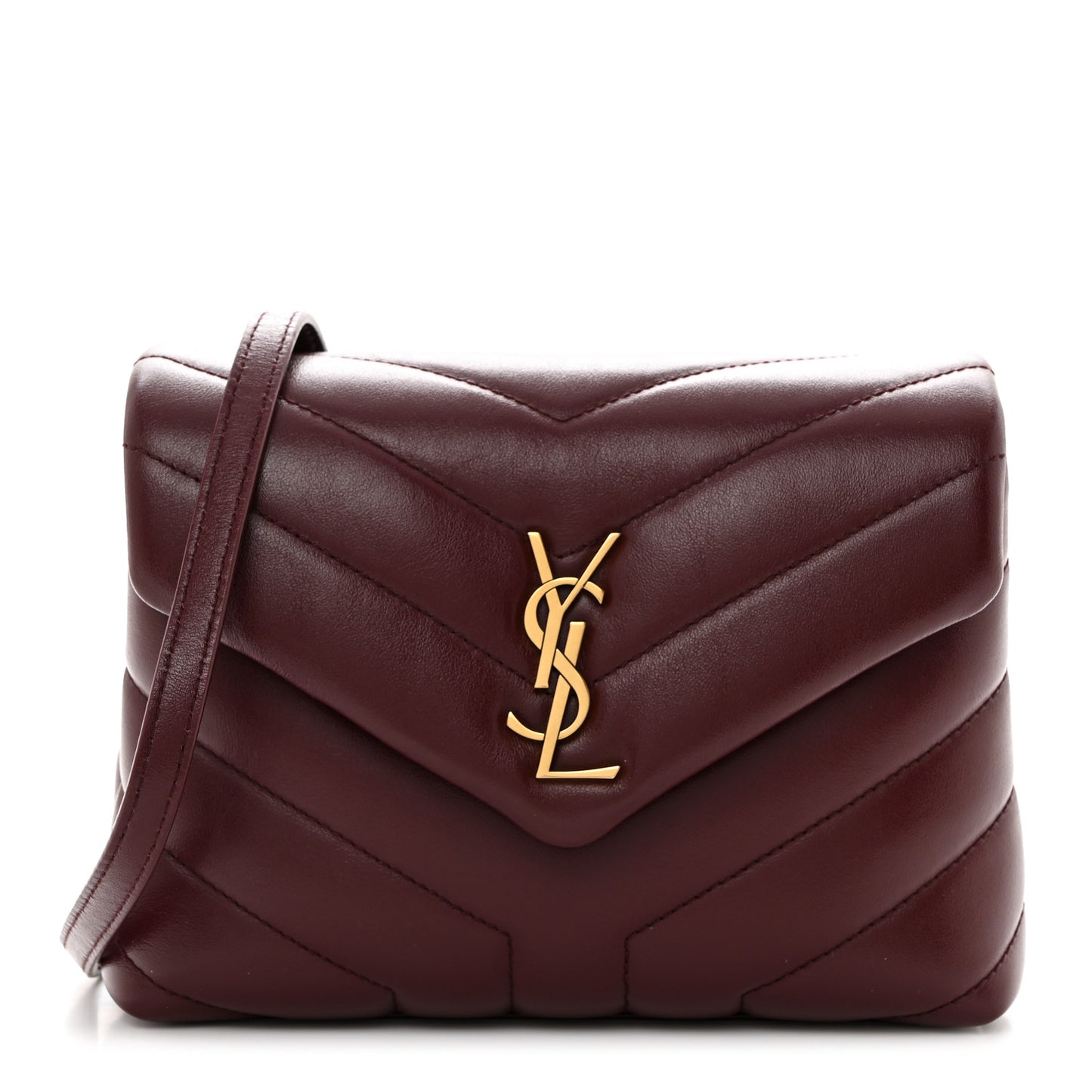 Calfskin Y Quilted Monogram Toy Loulou Monogram Crossbody Bag Rouge Legion