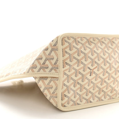 Goyard Goyardine Embroidered Seahorse Reversible Anjou PM Sand 15 of 19
