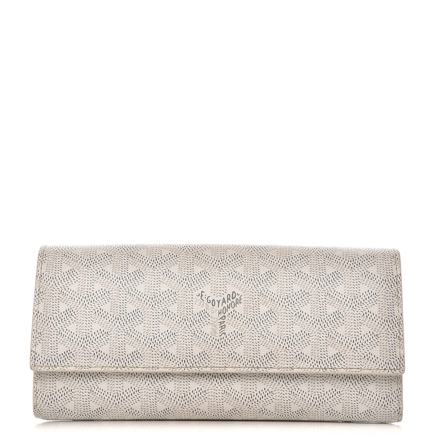 Goyardine Varenne Long Wallet White