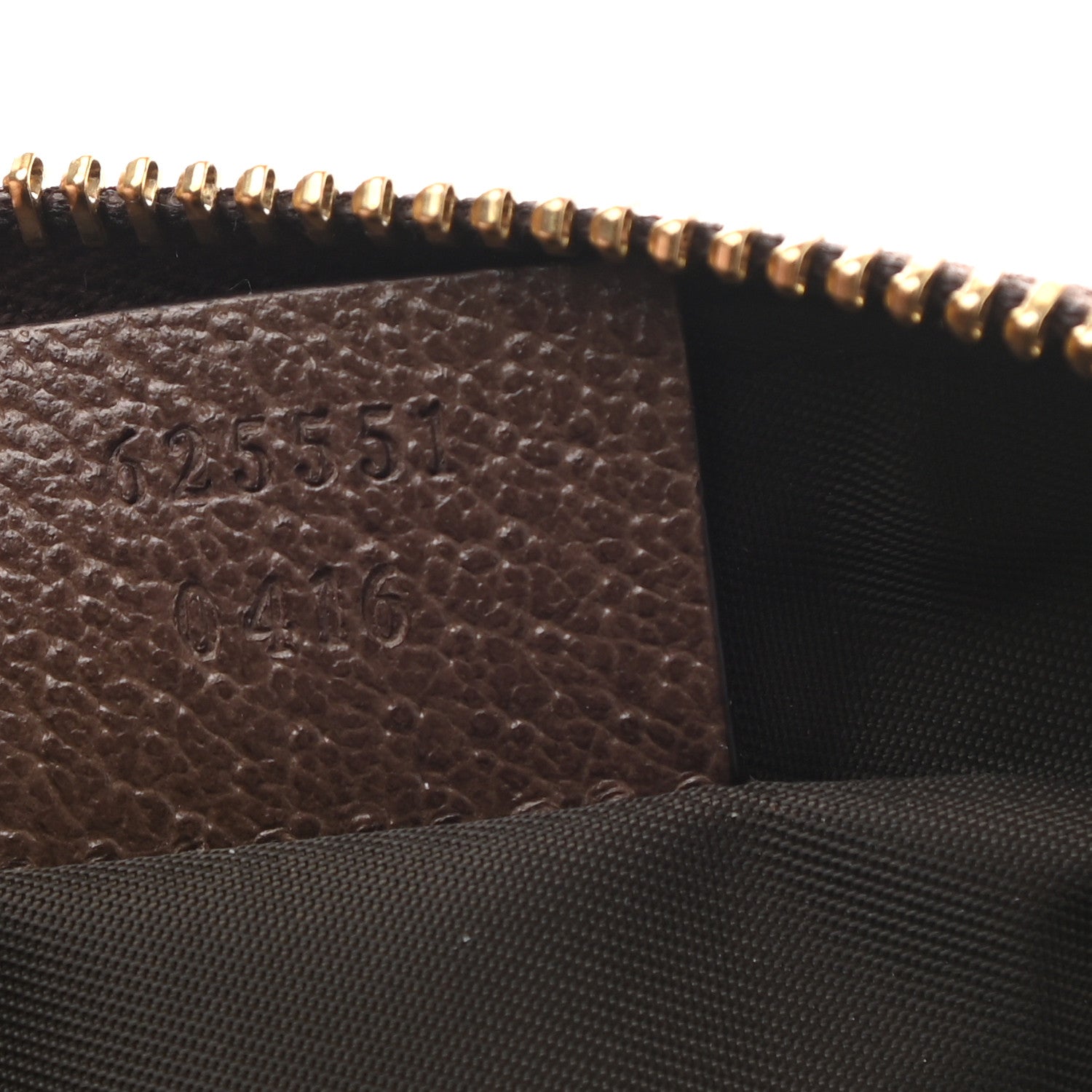 Gucci GG Supreme Monogram Textured Calfskin Web Large Ophidia Cosmetic Case Beige Ebony New Acero 7 of 7