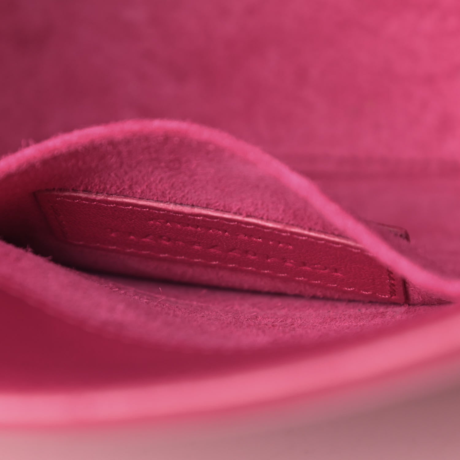 Saint Laurent Calfskin Nano Sac De Jour Lipstick Fuchsia 10 of 14