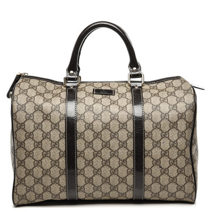 Gucci GG Plus Monogram Medium Joy Boston Dark Brown 1 of 10