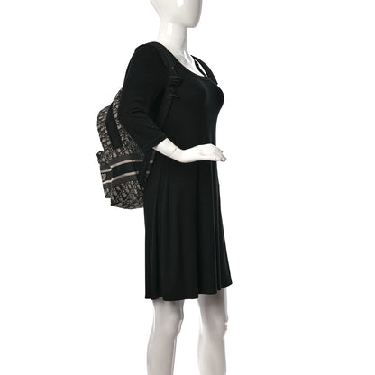 Christian Dior Oblique Diortravel Backpack Blue 2 of 6