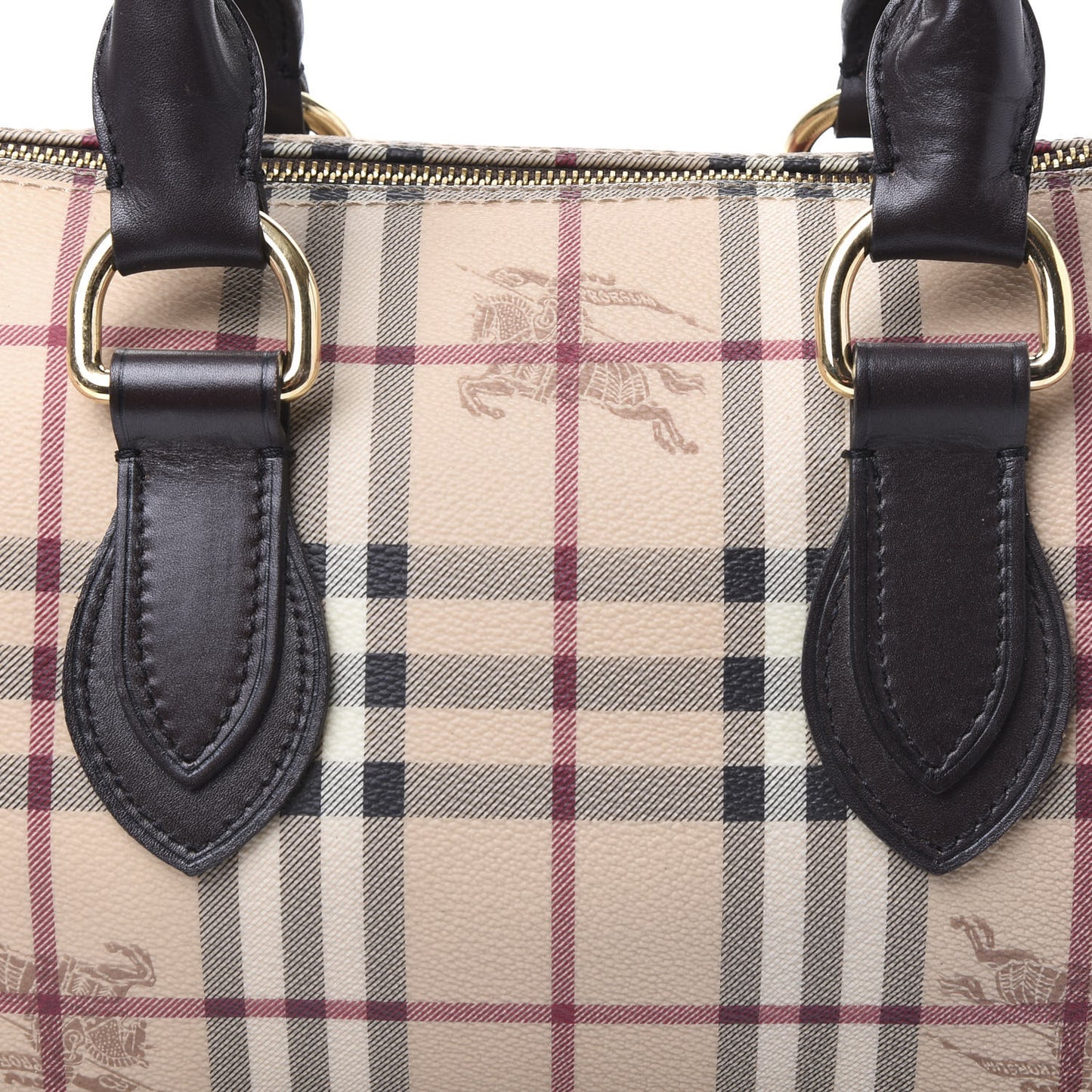 Haymarket Check Small Chester Bowling Bag Chocolate