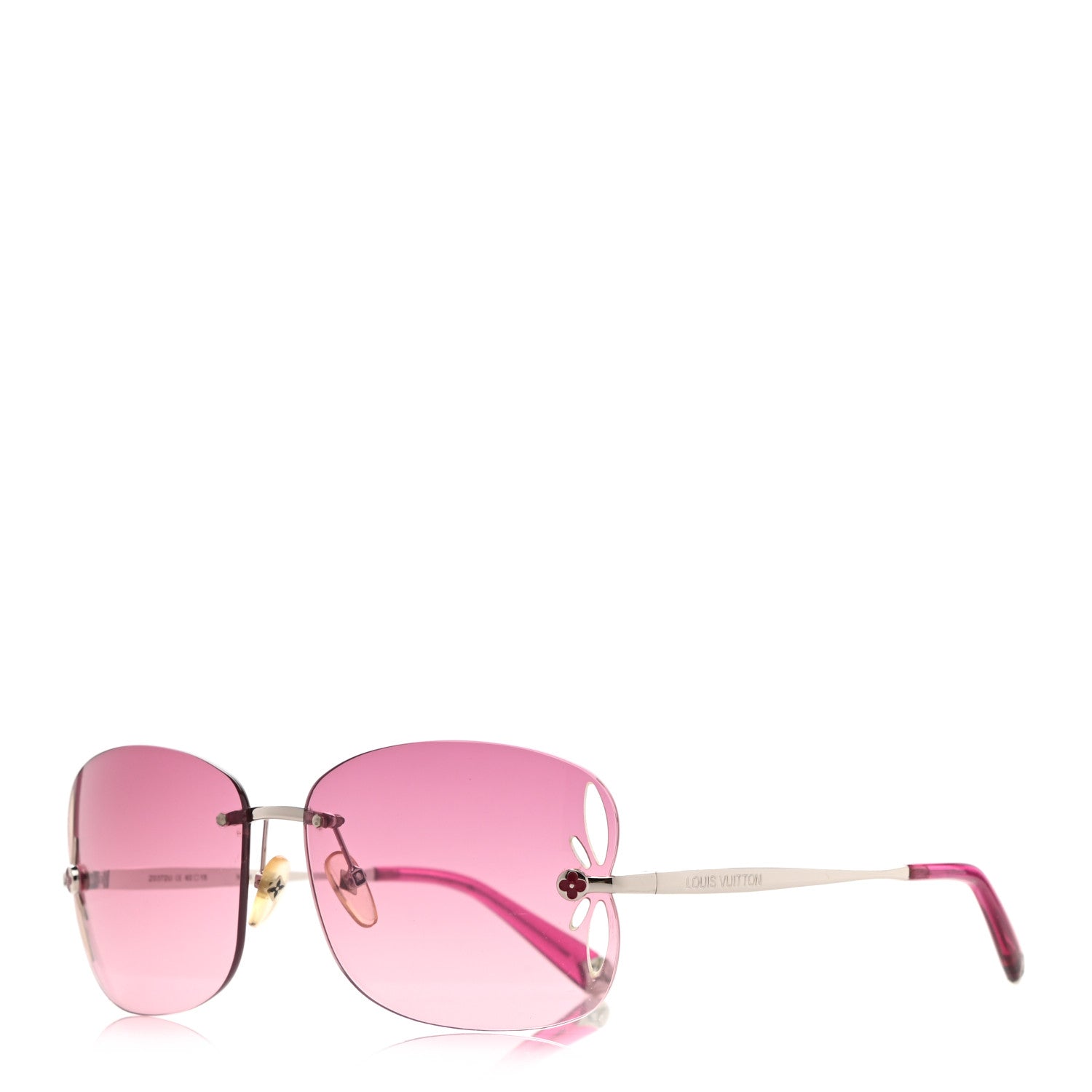 Louis Vuitton Lily Sunglasses Z0372U Pink 1 of 6