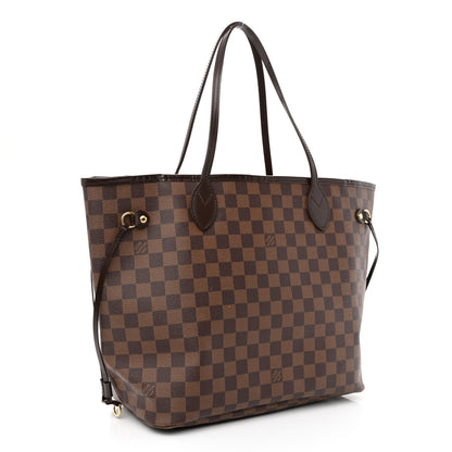 Louis Vuitton Damier Ebene Neverfull MM 3 of 10