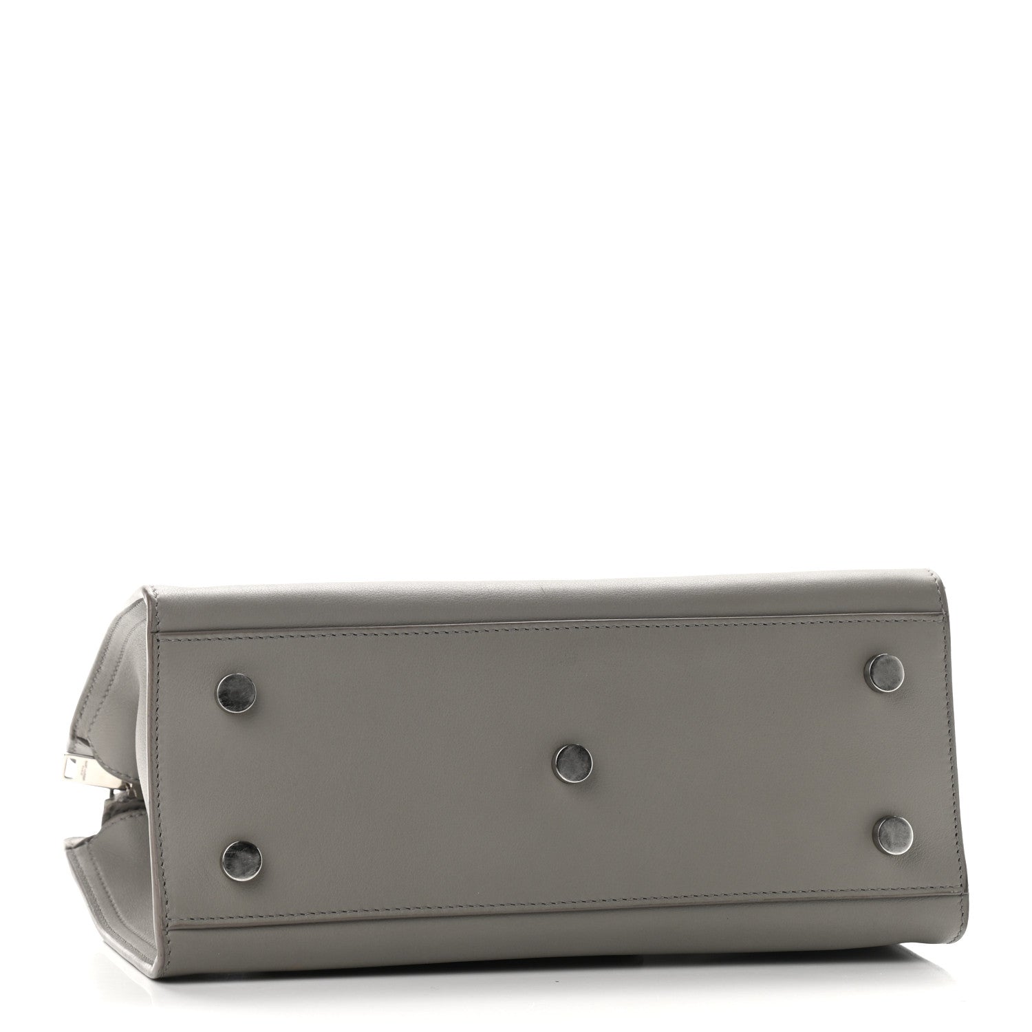Saint Laurent Calfskin Monogram Baby Cabas Fog 4 of 14