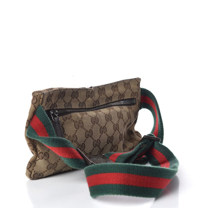 Gucci Monogram Web Belt Bag Dark Brown 3 of 20