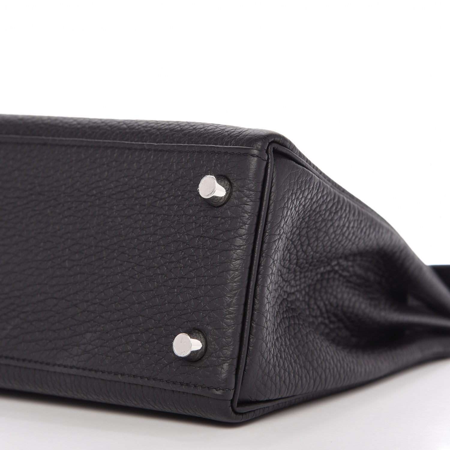 Hermes Togo Kelly Retourne 25 Black 7 of 11
