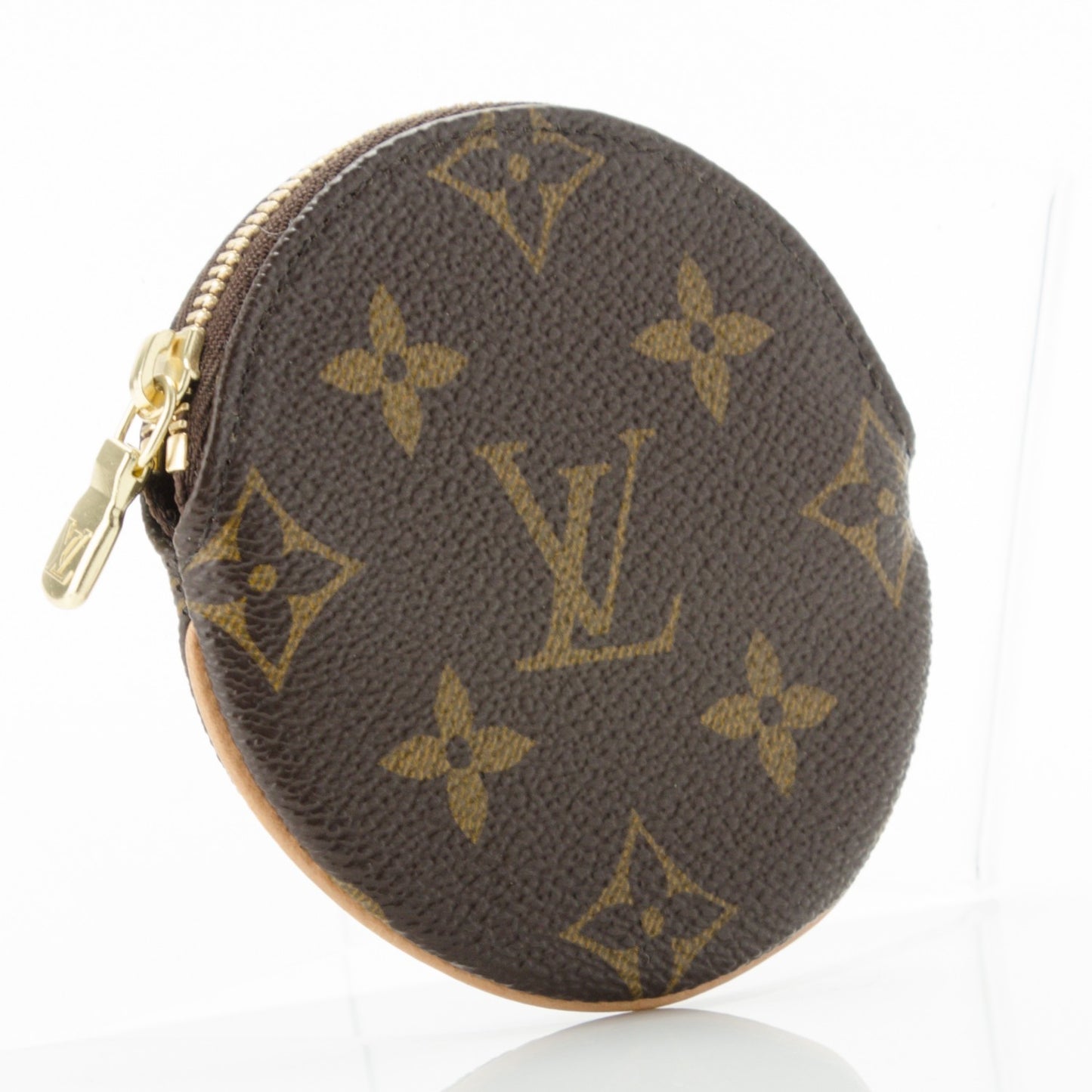 Monogram Round Coin Purse