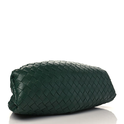 Bottega Veneta Nappa Maxi Intreccio The Pouch Oversized Clutch Raintree 4 of 9