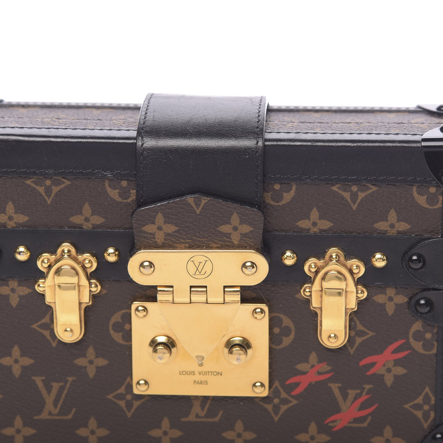 Monogram Petite Malle Black