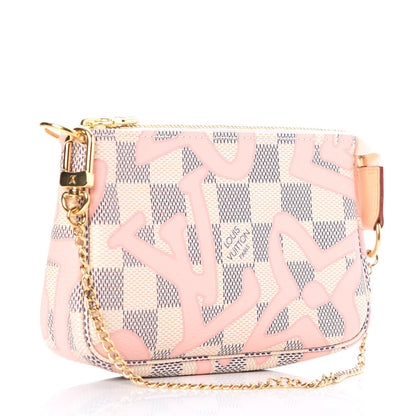 Louis Vuitton Damier Azur Tahitienne Mini Pochette Accessories 3 of 8