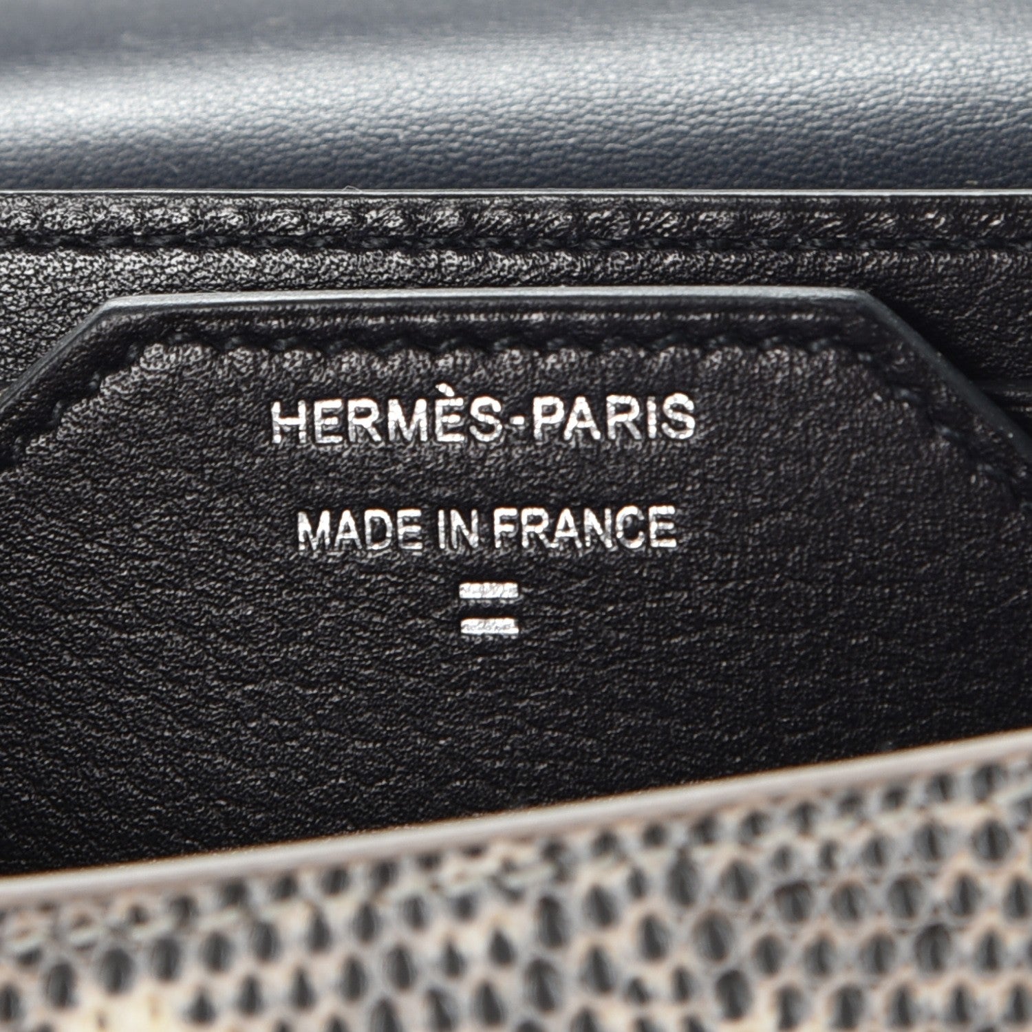 Hermes Evergrain Lizard Passant Compact Wallet Bleu Indigo Ombre 9 of 10