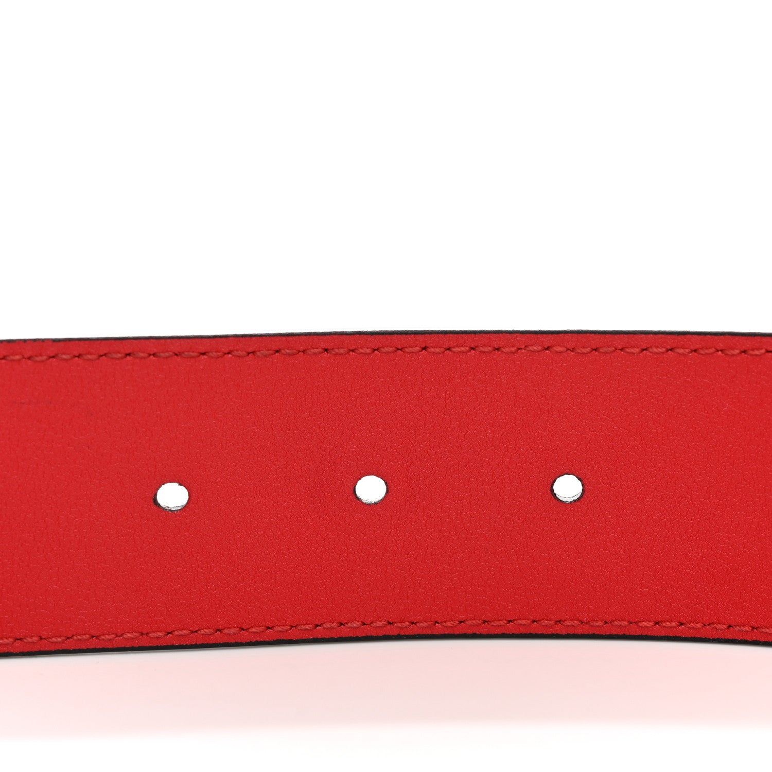 Gucci Calfskin Queen Margaret Bee Belt 85/34 Black 6 of 8