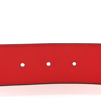 Gucci Calfskin Queen Margaret Bee Belt 85/34 Black 6 of 8