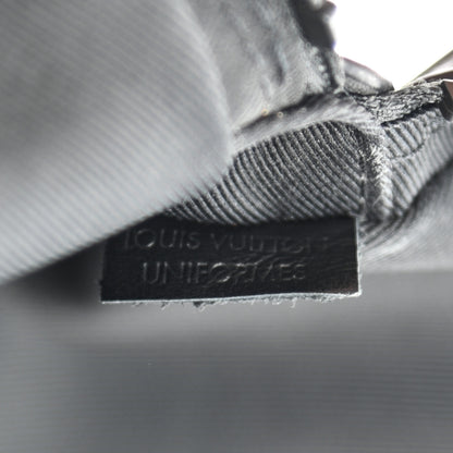 Louis Vuitton Taurillon Monogram Uniformes Solar Ray Soft Pochette Volga Belt Bag Black 6 of 8