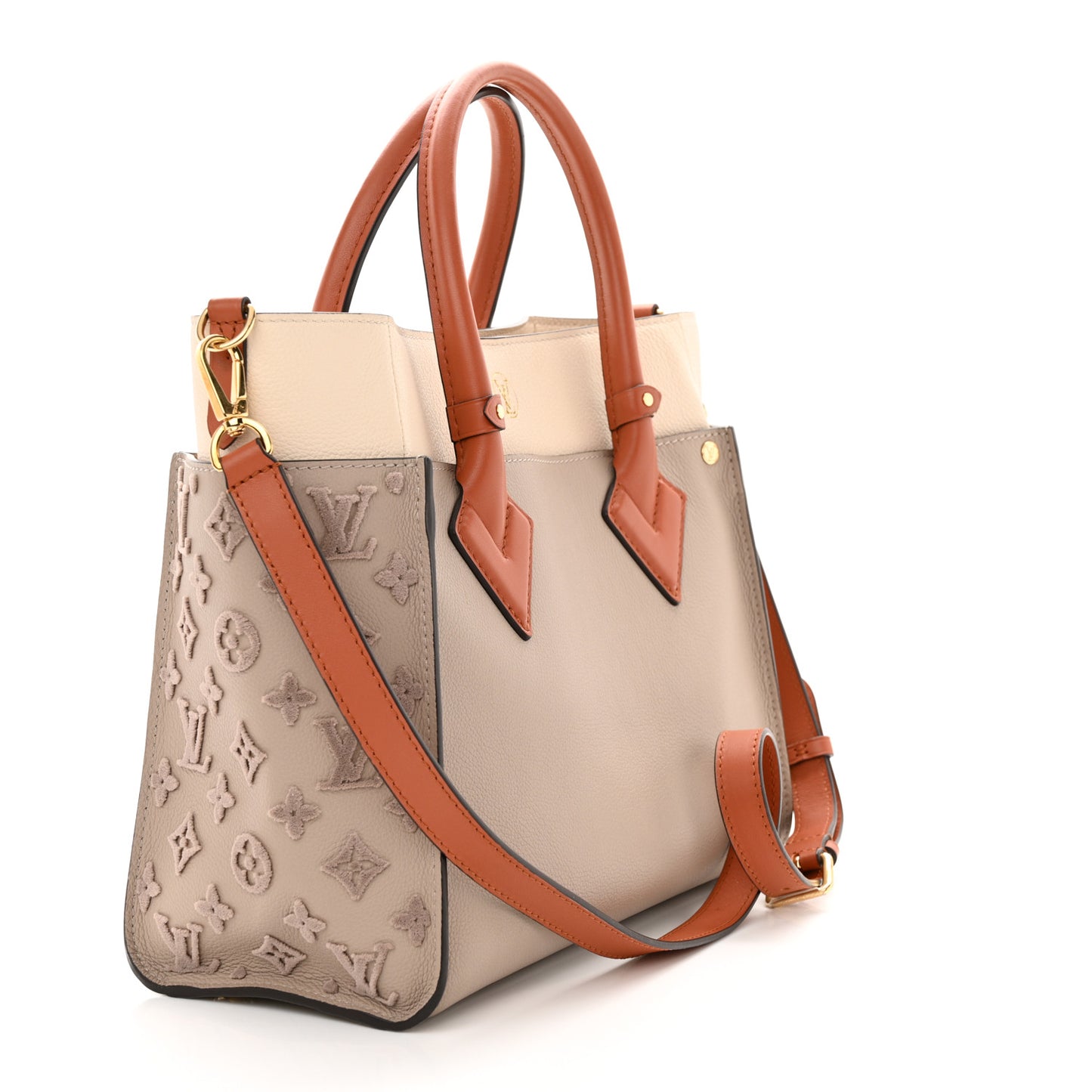 Calfskin Monogram Tufting On My Side Galet