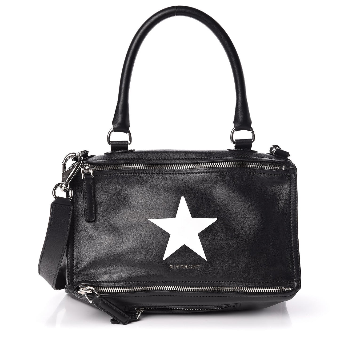 Calfskin Star Small Pandora Black