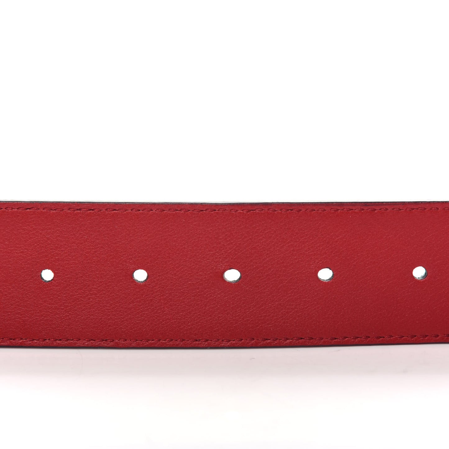 Calfskin Double G 40mm Belt 85 34 Red