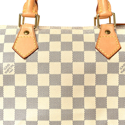 Louis Vuitton Damier Azur Speedy 30 9 of 12