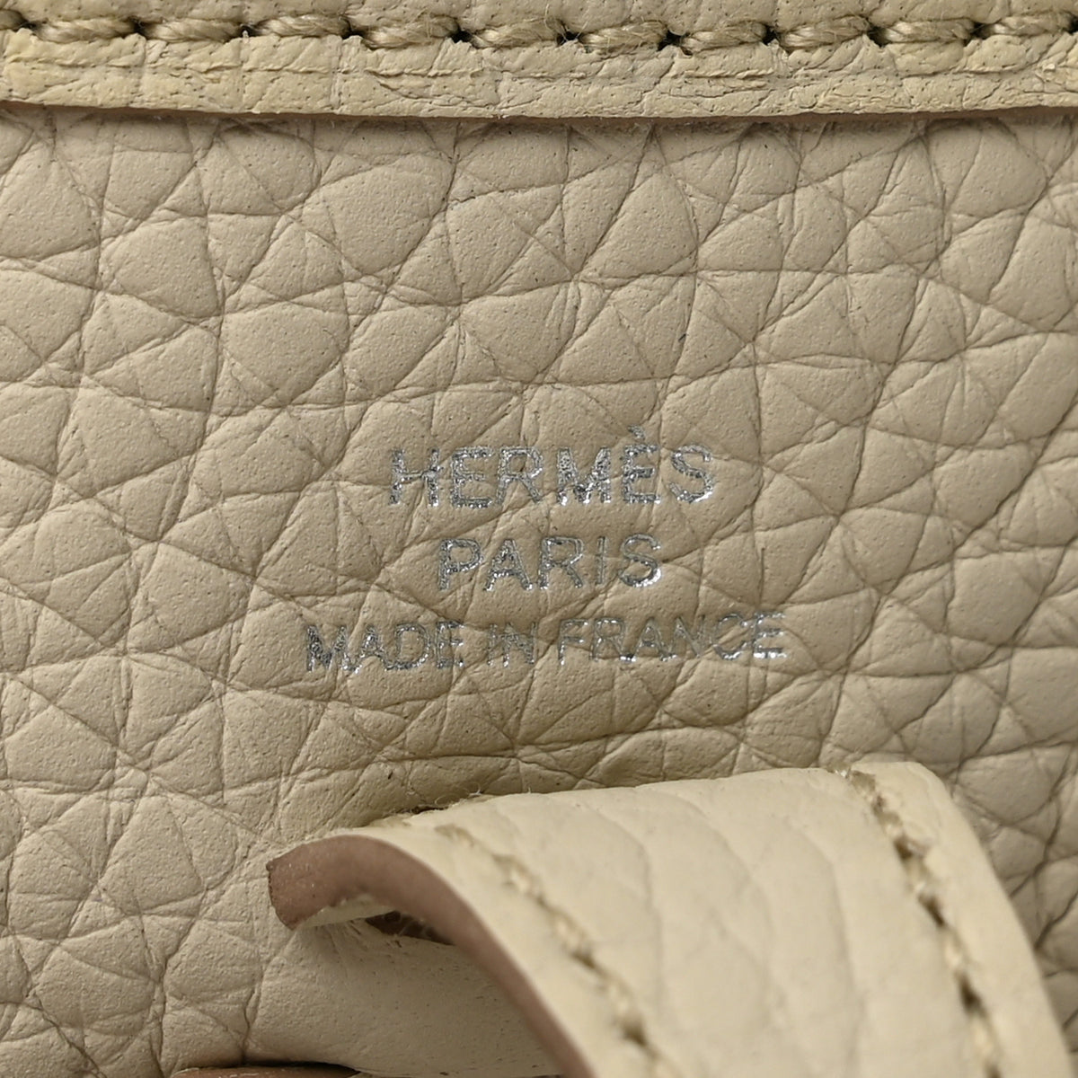 Hermes Taurillon Clemence Zigzag Evelyne TPM Beton Black White Deep Bleu 5 of 11