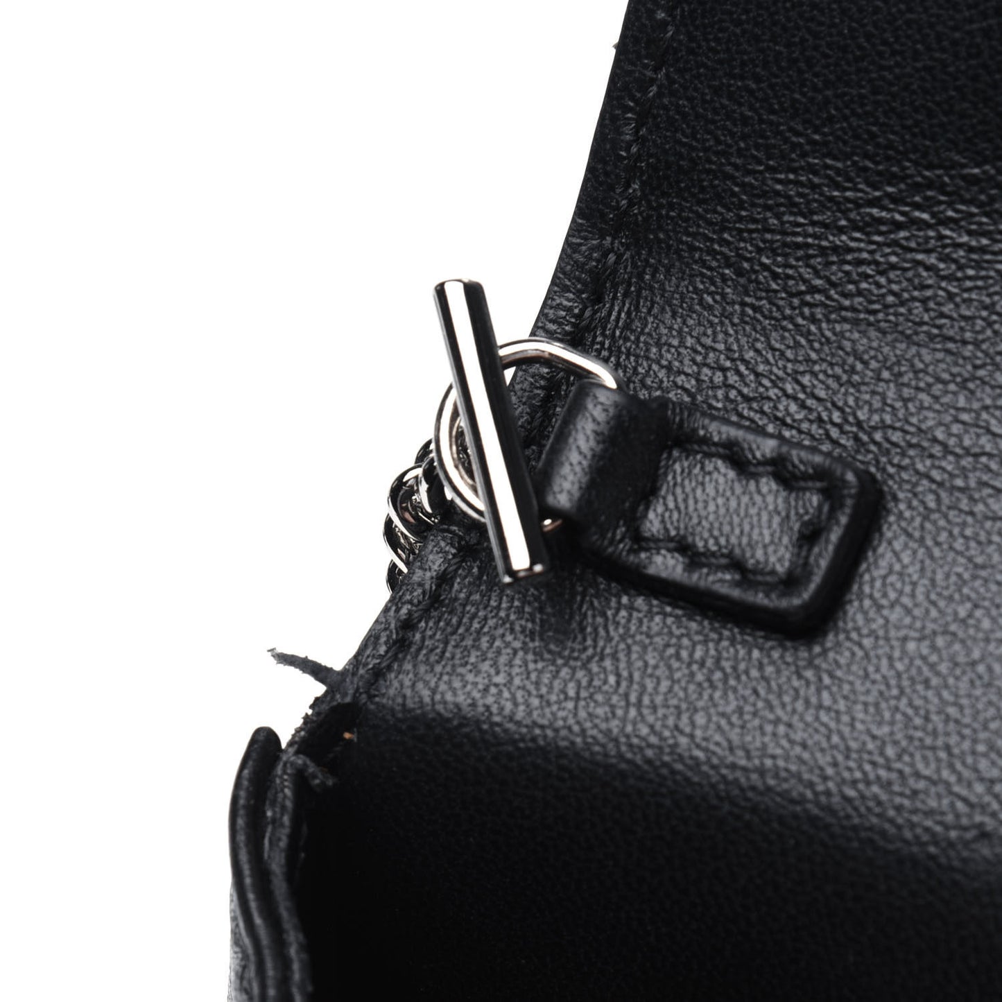 Nappa Quilted Virtus Evening Bag Black
