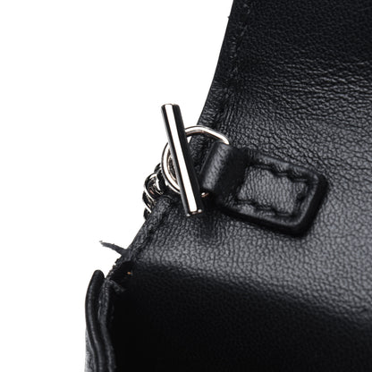 Versace Nappa Quilted Virtus Evening Bag Black 8 of 14