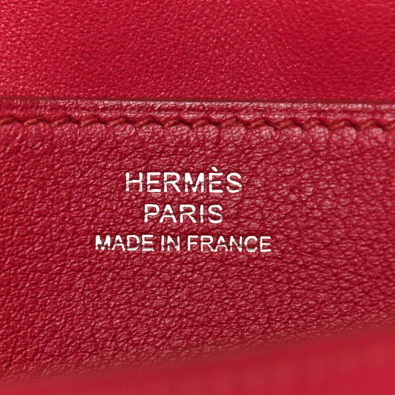 Hermes Swift Dogon Recto Verso Wallet Rubis 6 of 8